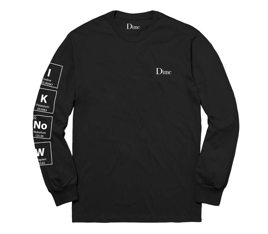 DIME KNOWING LOGO L/S TEE ロングスリーブ ロンT ダイム