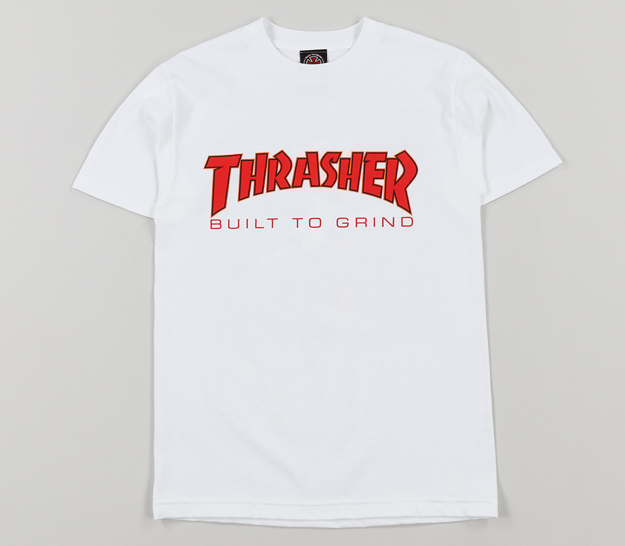 INDEPENDENT x THRASHER BTG TEE Tシャツ インディペンデント コラボ スラッシャー Built to grind