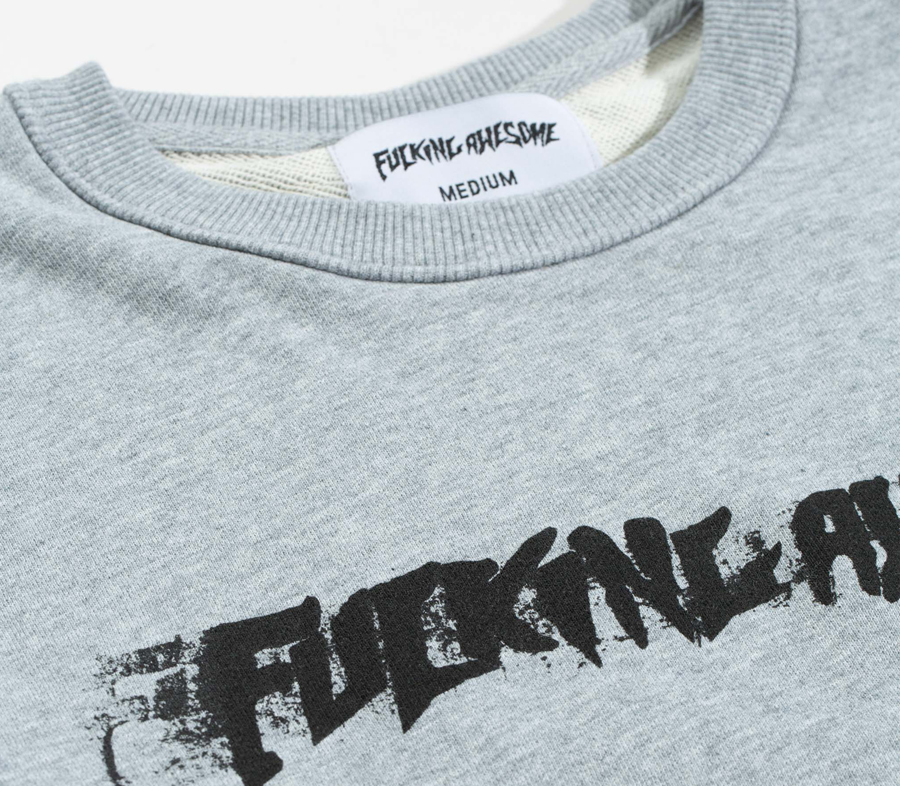 FUCKING AWESOME STAMP LOGO FRENCH TERRY CREWNECK クルースウェット 