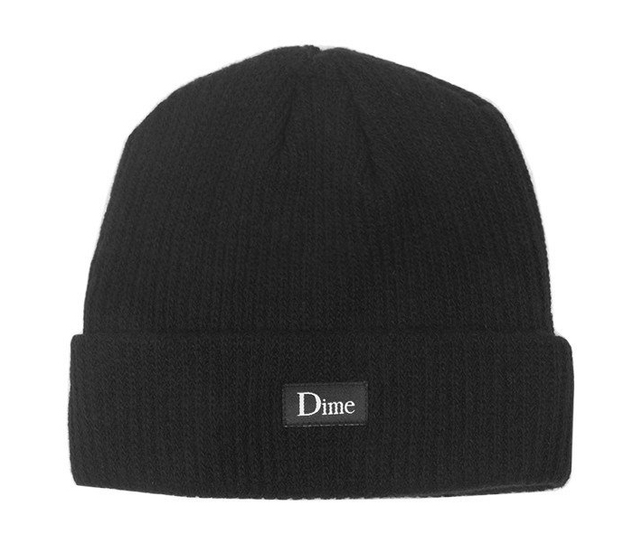 超特価激安 ニットキャップ/ビーニー DIME BLACK BEANIE HAHA! ニット