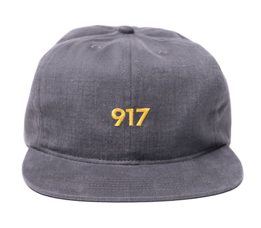 CALL ME 917 AREA CODE STRAPBACK CAP コールミー nine one seven 
