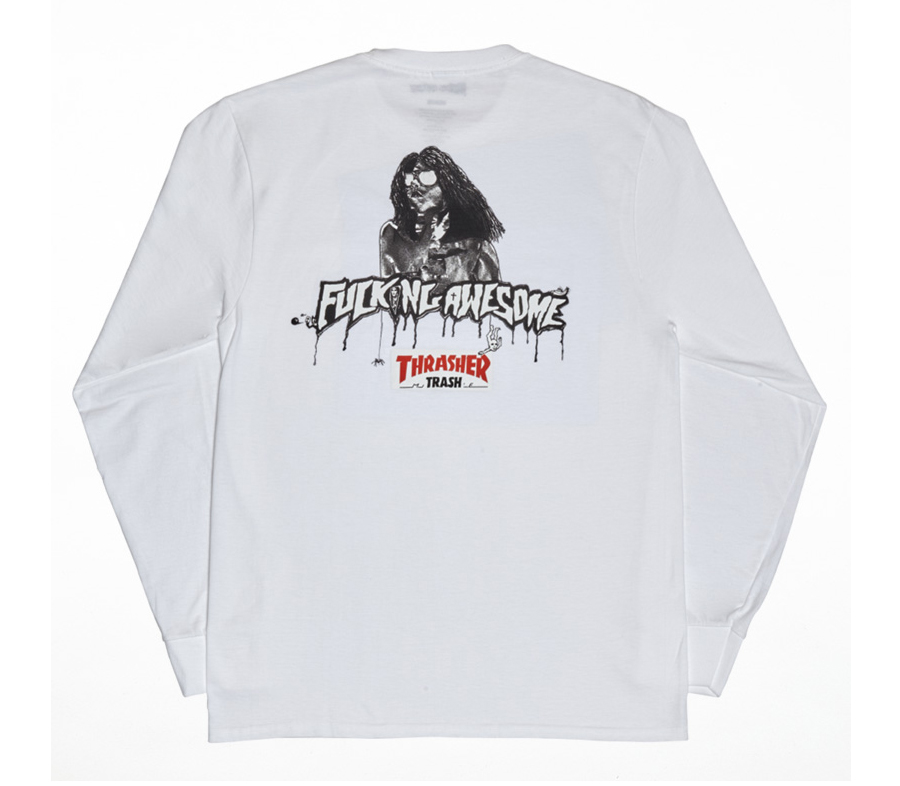 FUCKING AWESOME x THRASHER TRASH ME L/S TEE ロンT ロングスリーブ