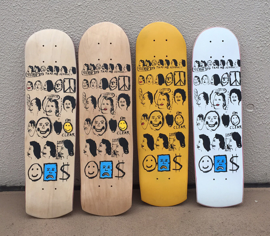 CHRIS JOHANSON LIMITED SIGNED ART DECK デッキ スケートボード