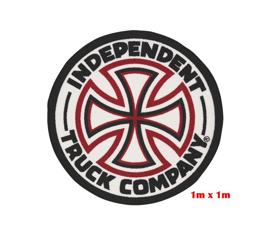 再入荷! INDEPENDENT x SKATE DECKOR LOGO RUG ラグマット マット 絨毯