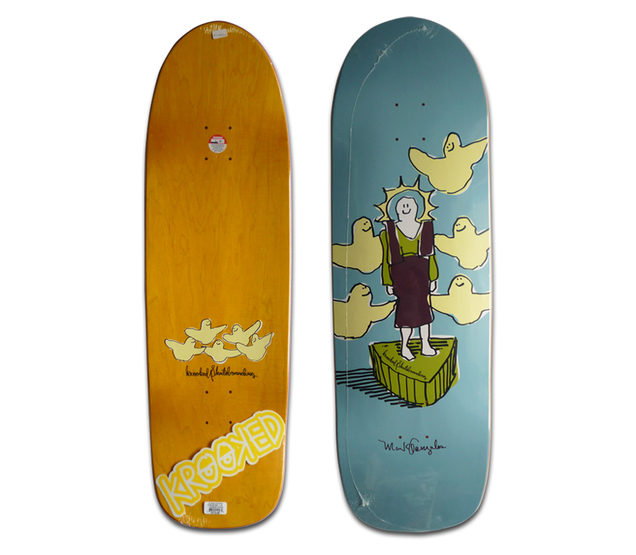 KROOKED MARK GONZALES ROOST OGA DECK (9.96 x 33.38inch) クルキッド