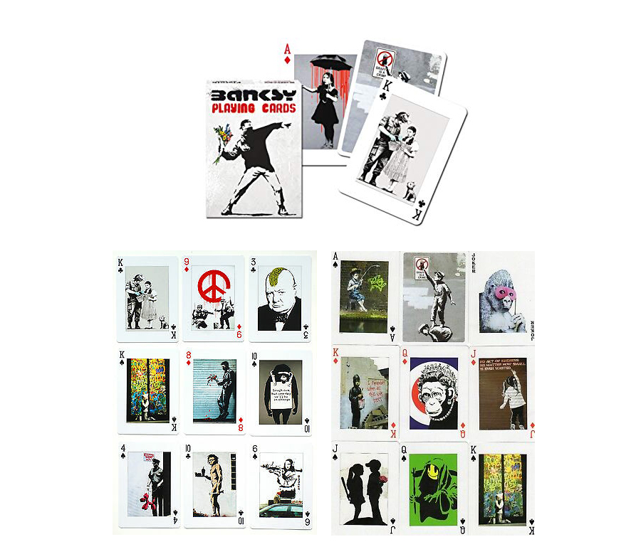 BANKSY PLAYING CARDS カード トランプ バンクシー