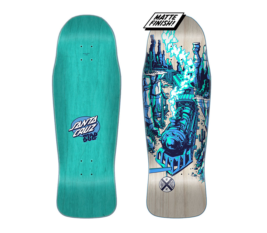 SANTA CRUZ ERICK WINKOWSKI TRAIN PRE ISSUE DECK (10.34 x 30.54inch