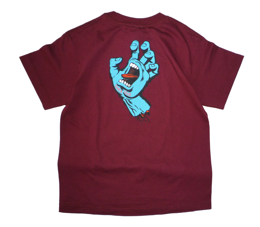 SANTA CRUZ SCREAMING HAND YOUTH TEE Tシャツ サンタクルズ スクリーミングハンド キッズ ユース 子供用