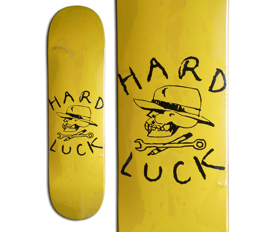 HARD LUCK OG LOGO DECK (8 x 31.9inch) ハードラック スケートボード