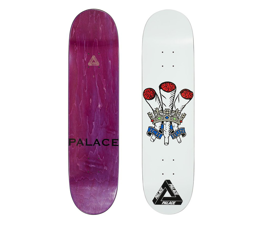PALACE ICH BUN DECK (8 x 31.7inch) パレス デッキ スケートボード