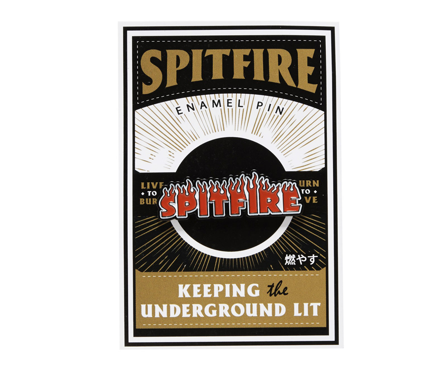 SpitfireFlashFireLapelPin