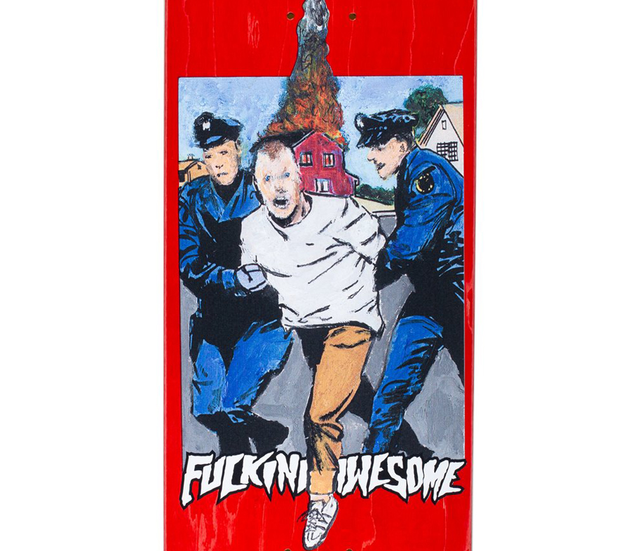 FUCKING AWESOME JASON DILL ARRESTED DILL DECK (8.18 x 31.73inch