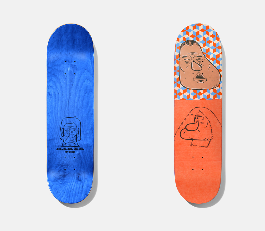 Baker Barry McGee ANDREW REYNOLDS スケボー-