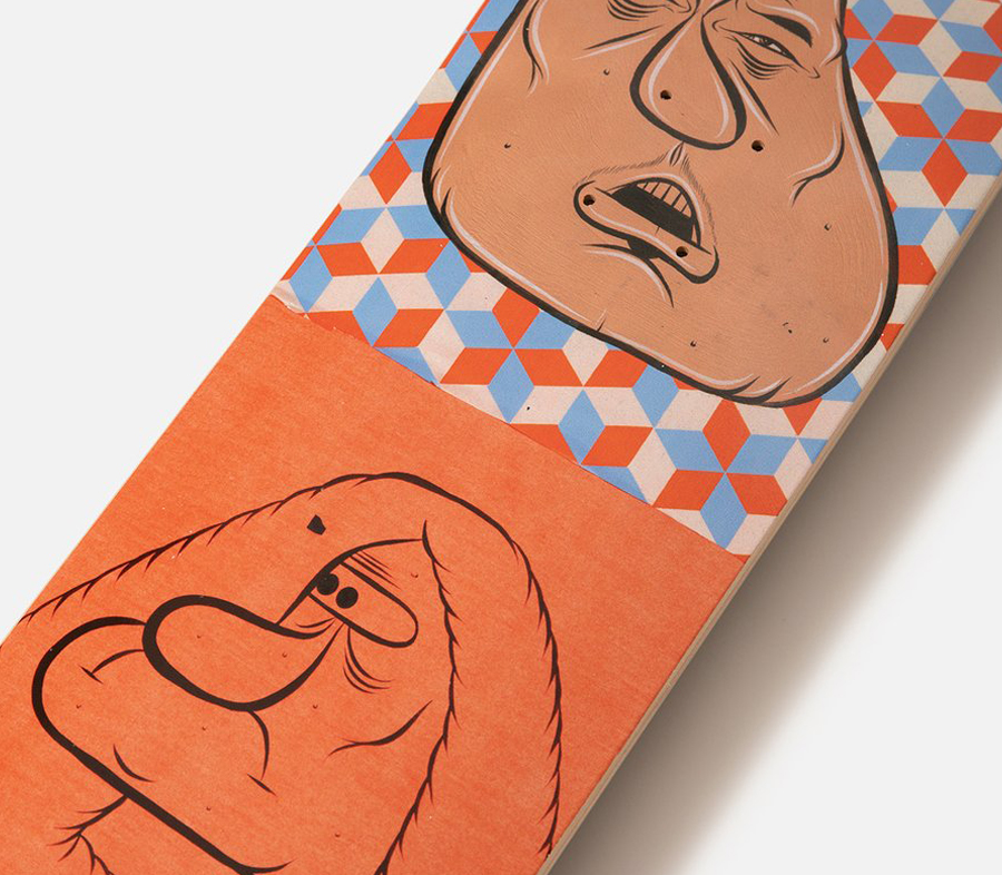 Baker SPANKY Barry McGee DECK バリーマッギー-silversky