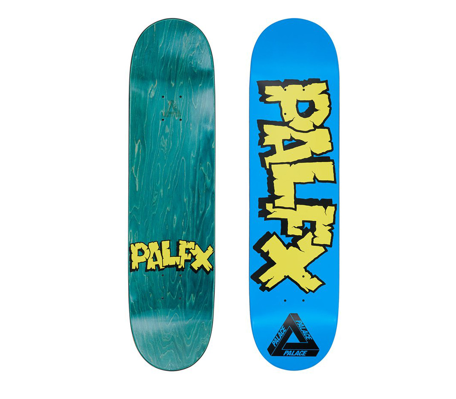 PALACE NEIN FX BLUE DECK (8 x 31.69inch) パレス デッキ スケートボード
