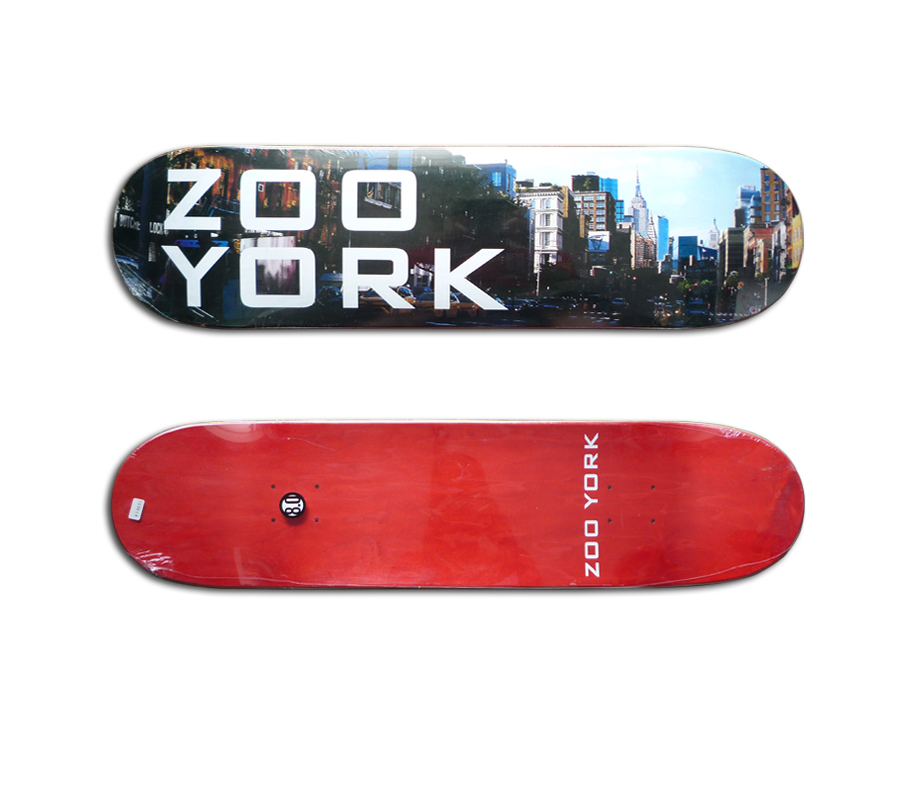 ZOO YORK BOWERY DECK (8 x 31.6inch) スケートボード デッキ ズーヨーク