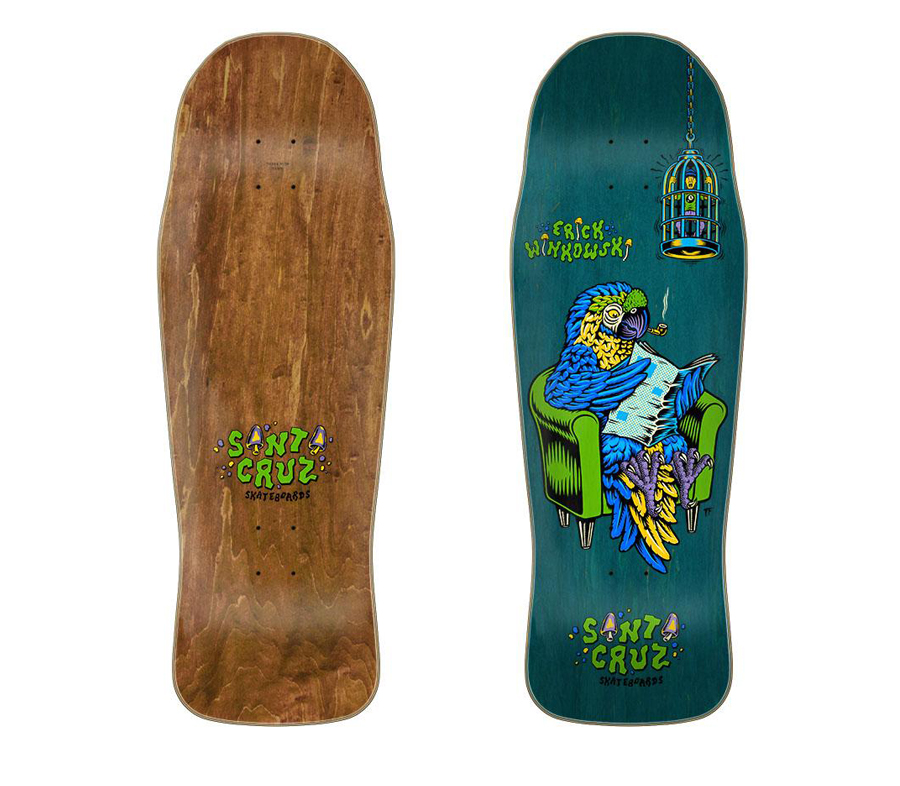 SANTA CRUZ ERICK WINKOWSKI BIRDCAGE DECK (10.34 x 30.54inch