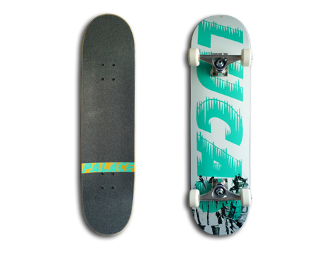 Palace. Lucien Clarke Pro Deck S27 8.25. Black/Pink.