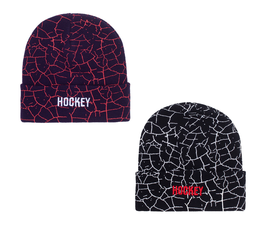 再入荷! HOCKEY CRACKLE BEANIE ビーニー ニットキャップ ホッキー