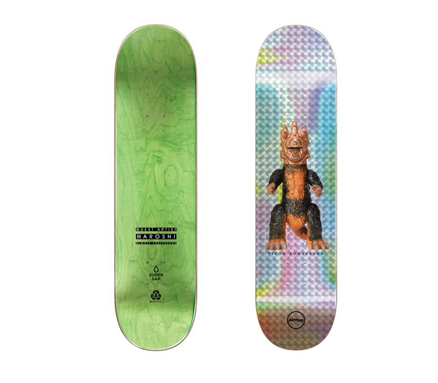 ALMOST TYSON BOWERBANK MONSTER DECK (8 x 31.7inch, 8.25 x 32inch ...