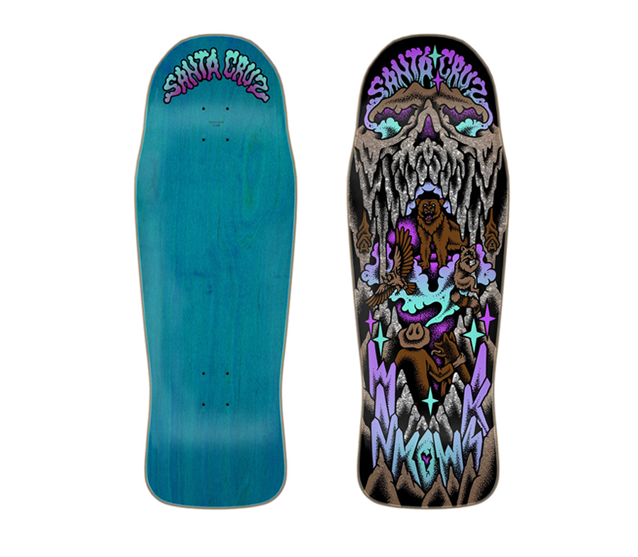 SANTA CRUZ ERICK WINKOWSKI CRYSTAL CAVE DECK (10.34 x 30.54inch