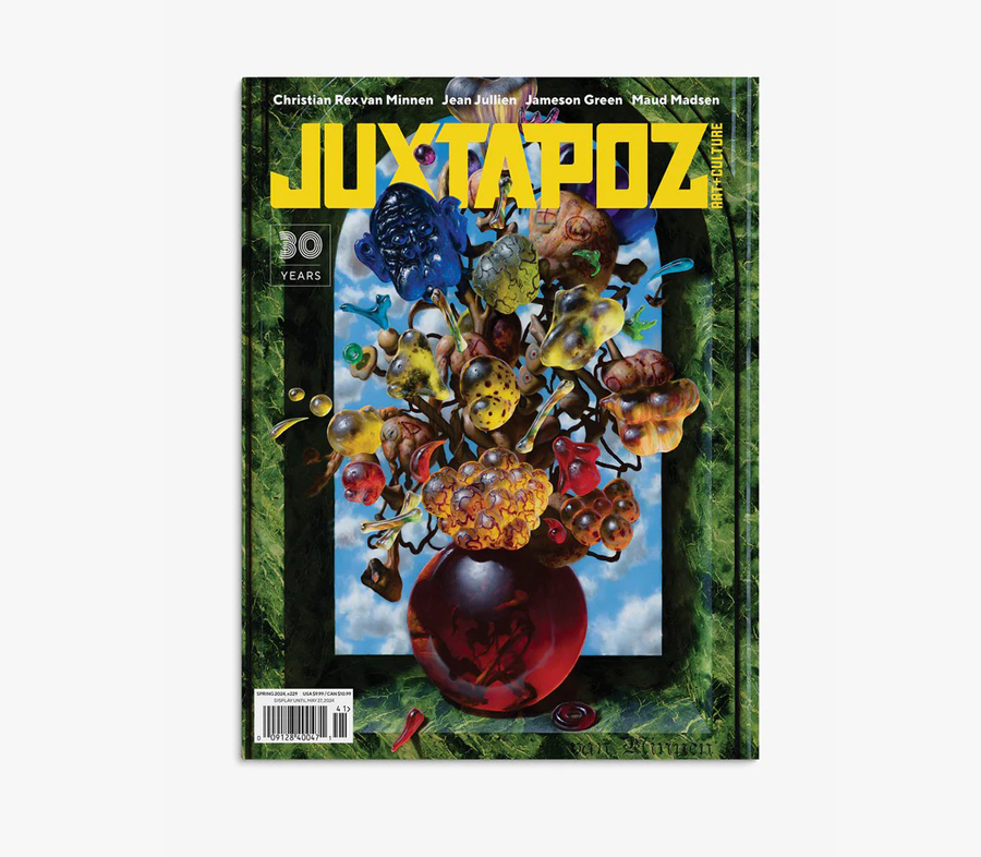 JUXTAPOZ MAGAZINE ISSUE #229 2024 SPRING ジャクスタポーズ アート 