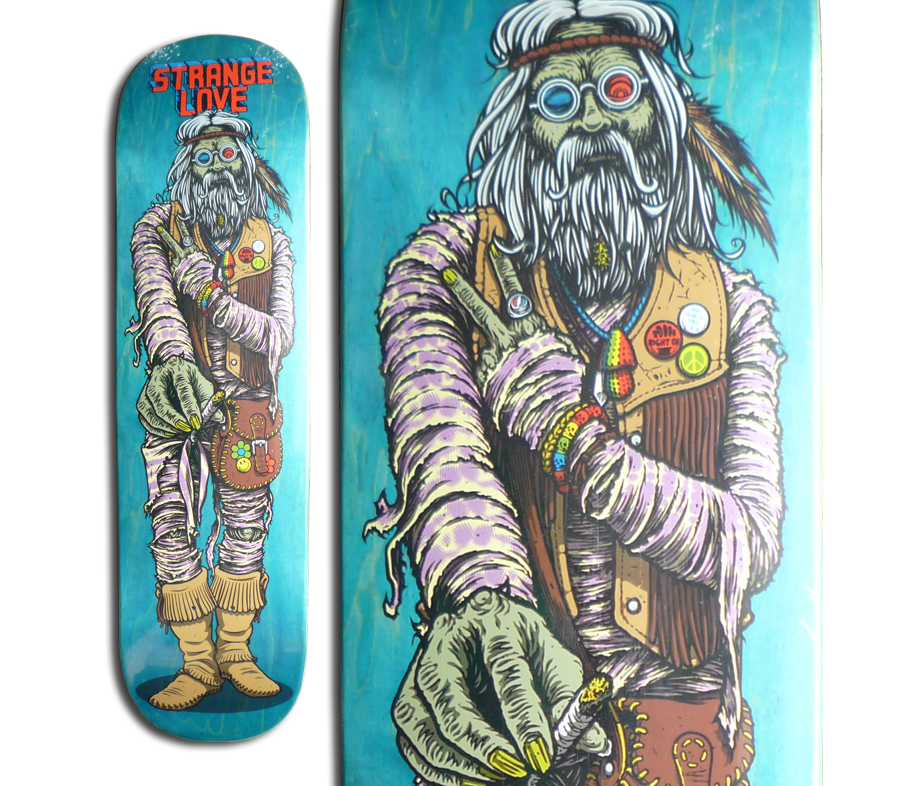 STRANGELOVE THE GRATEFUL MUMMY DECK (8.25 x 32inch) デッキ 