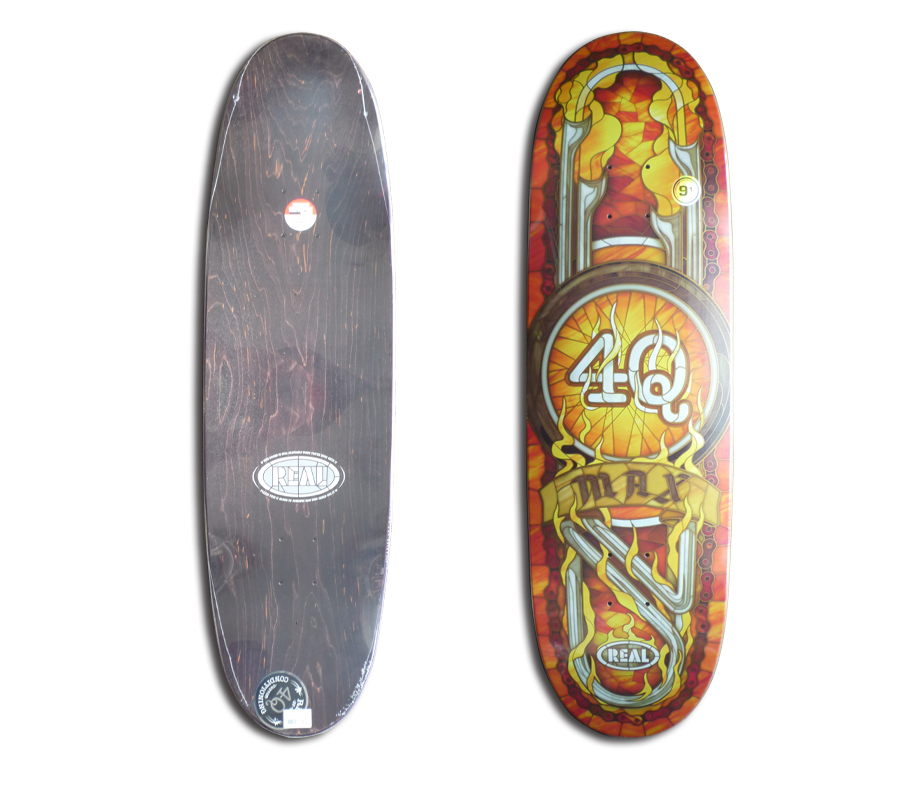 REAL x MAX SCHAAF 4Q CONDITIONING CATHEDRAL DECK (9.1 x 32inch